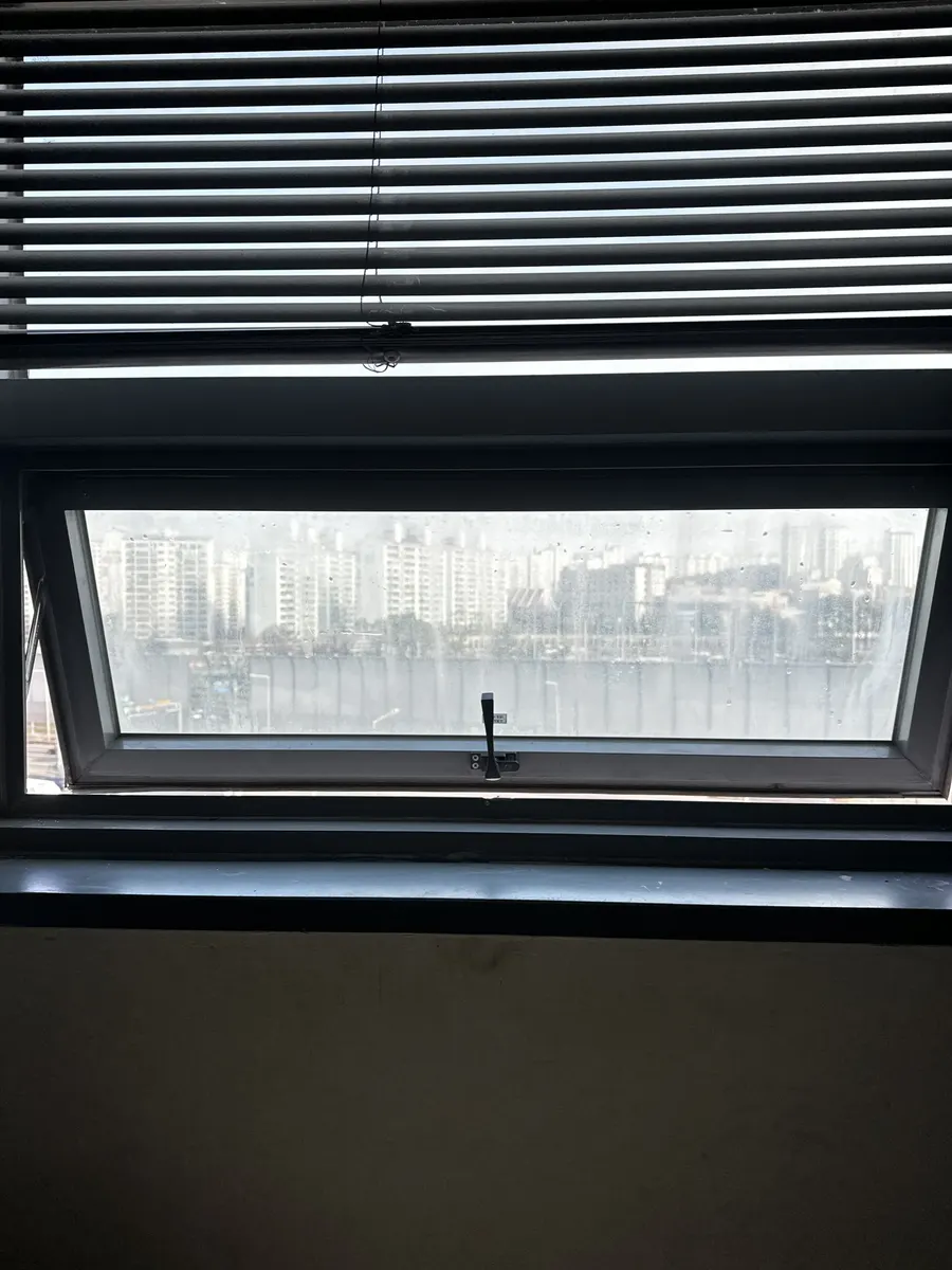 안닫히는 프로젝트창문 틈 확인